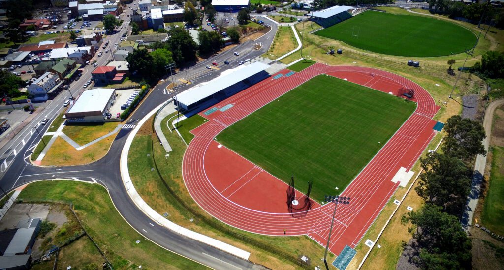 Maitland Athletics Track Civil Engineering Project KCE